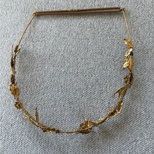 Jennifer Behr gold tone metal headband